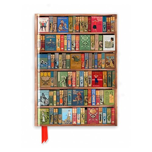 Bodleian Library: High Jinks Bookshelves (Foiled Journal): Unser hochwertiges, liniertes Blankbook mit festem, künstlerisch geprägtem Einband und ... Notizbuch DIN A 5 mit Magnetverschluss)