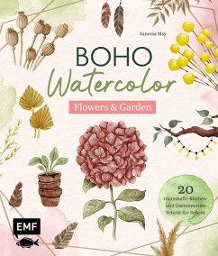 Boho Watercolor - Flowers & Garden von Edition Michael Fischer
