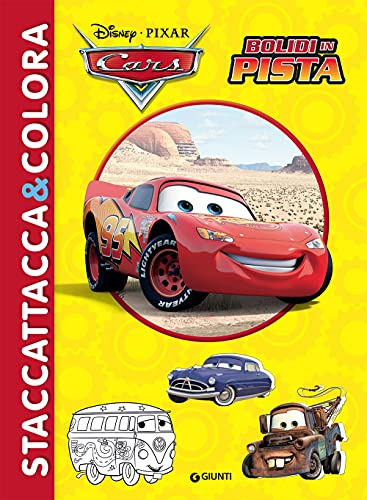Bolidi in pista. Cars. Staccattacca & colora. Con adesivi. Ediz. illustrata von Disney Libri
