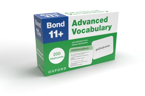 Bond 11+: Bond 11+ Advanced Vocabulary Flashcards for Ages 9-11: 200 flashcards ready for the 2025 exams von Oxford University Press