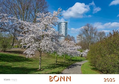 Bonn 2025 Bildkalender A4 quer, spiralgebunden von klaes-regio Fotoverlag