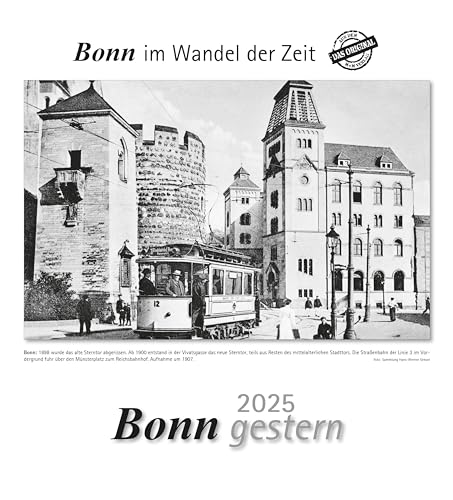 Bonn gestern 2025: Bonn in alten Ansichten von m + m Verlag