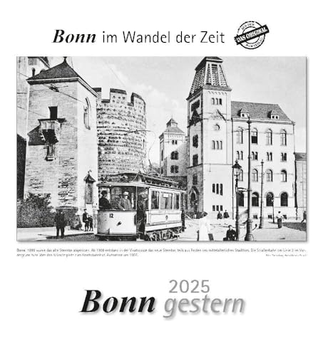 Bonn gestern 2025: Bonn in alten Ansichten von m + m Verlag