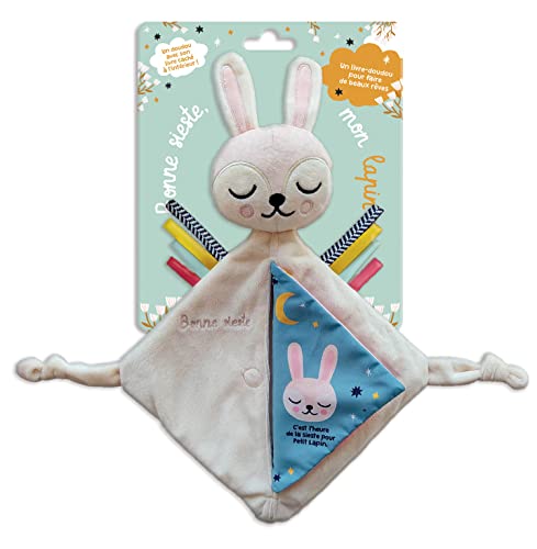 Bonne sieste mon lapin (doudou): Un livre-doudou pour faire de beaux rêves von AUZOU