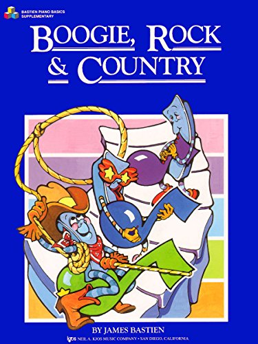 Boogie, Rock and Country Level 2 (Bastien Piano Basics)