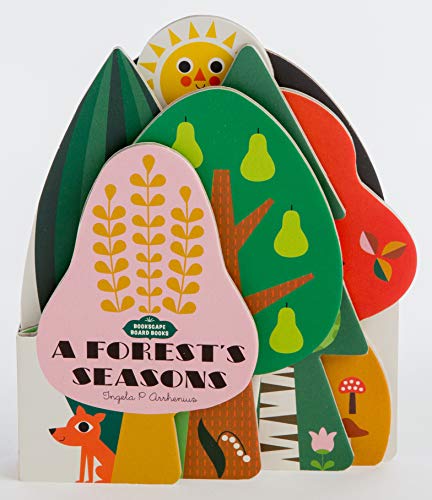 Bookscape Board Books: A Forest's Seasons: (Colorful Children's Shaped Board Book, Forest Landscape Toddler Book): 1