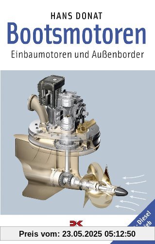 Bootsmotoren: Einbaumotoren und Außenborder - Benzin  Diesel  E-Antrieb