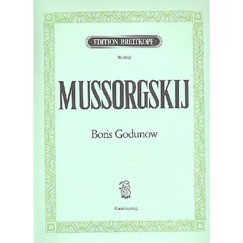 Boris Godunow - Originalfassung Boris Godunow - Originalfassung