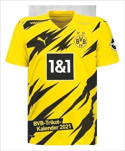 Borussia Dortmund Trikotkalender Kalender 2021 von Heye