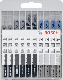 Bosch 10tlg. Stichsägeblatt-Set basic für Metall und Holz von Bosch