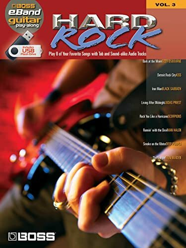 Boss eBand Guitar Play-Along: 3 (Book & Usb): Boss Eband Guitar Play-Along, Includes USB Flash...