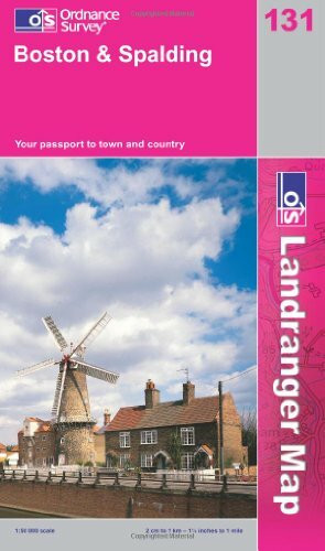 Boston and Spalding (OS Landranger Map)
