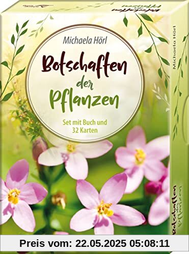 Botschaften der Pflanzen: - Set mit Buch und 32 Karten