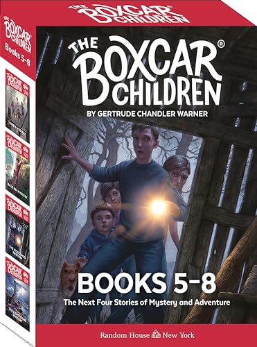 The Boxcar Children Mysteries Boxed Set #5-8: Mike's Mystery, Blue Bay Mystery, the Woodshed Mystery, & the Lighthouse Mystery
