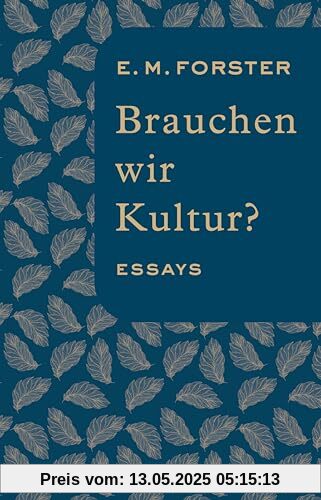 Brauchen wir Kultur?: Essays | Deutsche Erstveröffentlichung