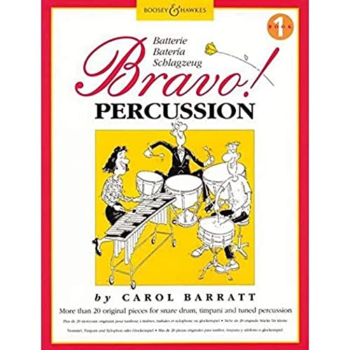 Bravo! Percussion: Mehr als 20 Stücke für Schlagzeug. Band 1. Schlagzeug. (Bravo, Band 1)