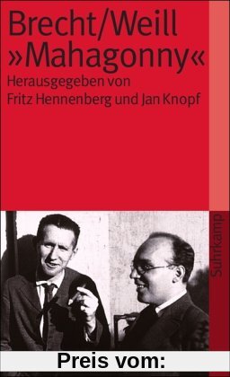 Brecht/Weill >Mahagonny< (suhrkamp taschenbuch)