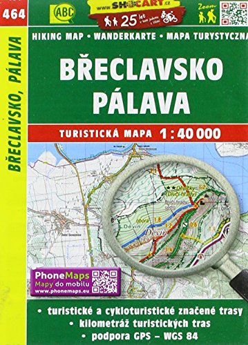 Břeclavsko, Pálava / Lundenburg, Pollauer Berge (Wander - Radkarte 1:40.000) (SHOCart Wander - Radkarte 1:40.000 Tschechien, Band 464) von SHOCart