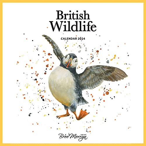 Bree Merryn British Wildlife 2024 Calendar von Carousel Calendars