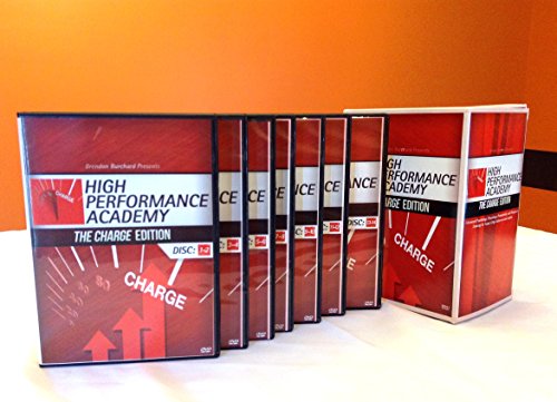 Brendon Burchard High Performance Academy 14 DVD Set The charge Edition