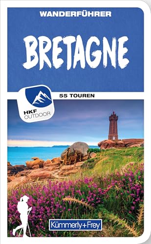 Kümmerly+Frey Wanderführer Bretagne: Mit 55 spektakulären Touren, herausnehmbarer Karte und GPS-Daten zum Download