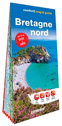 Bretagne nord 1/300.000 (map&guide - carte et guide XL format laminée) von EXPRESSMAP