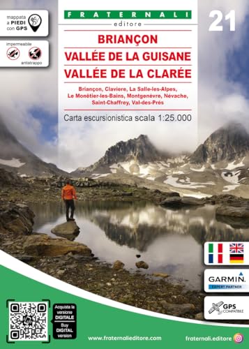 Briançon - Vallée de la Guisane - Vallée de la Clarée (wandelkaart, Band 21) Briançon - Vallée de la Guisane - Vallée de la Clarée (wandelkaart, Band 21)
