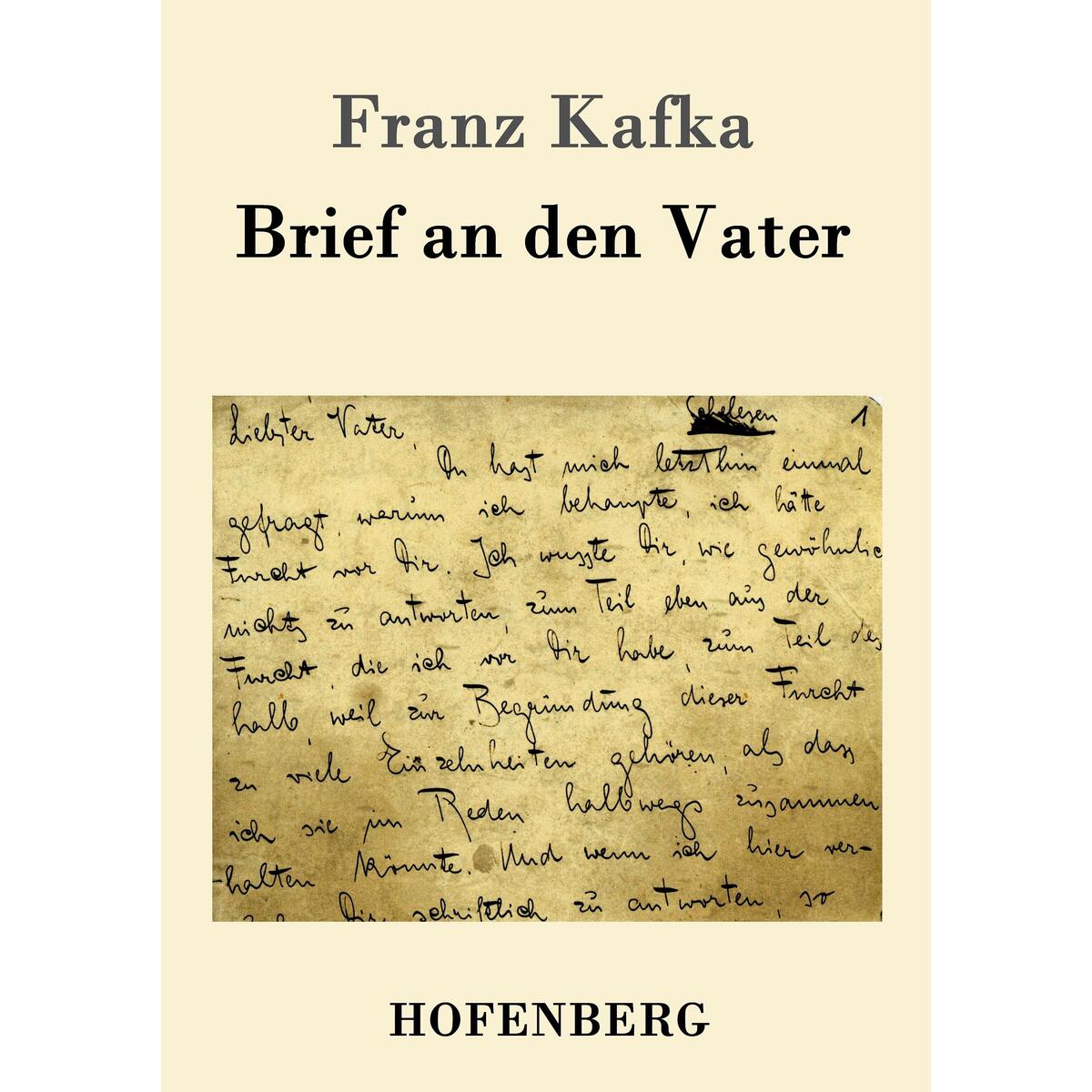 Brief an den Vater von Hofenberg