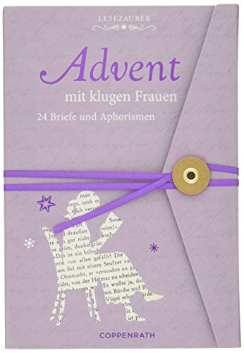 Briefbuch - Advent mit klugen Frauen: 24 Briefe und Aphorismen