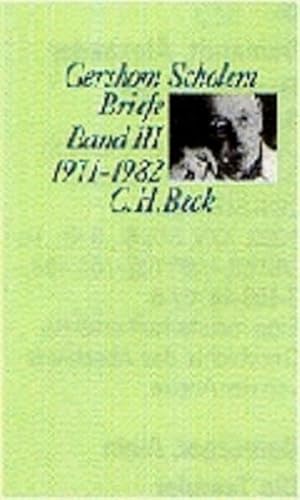 Briefe, 3 Bde., Bd.3, 1971-1982 von C.H.Beck