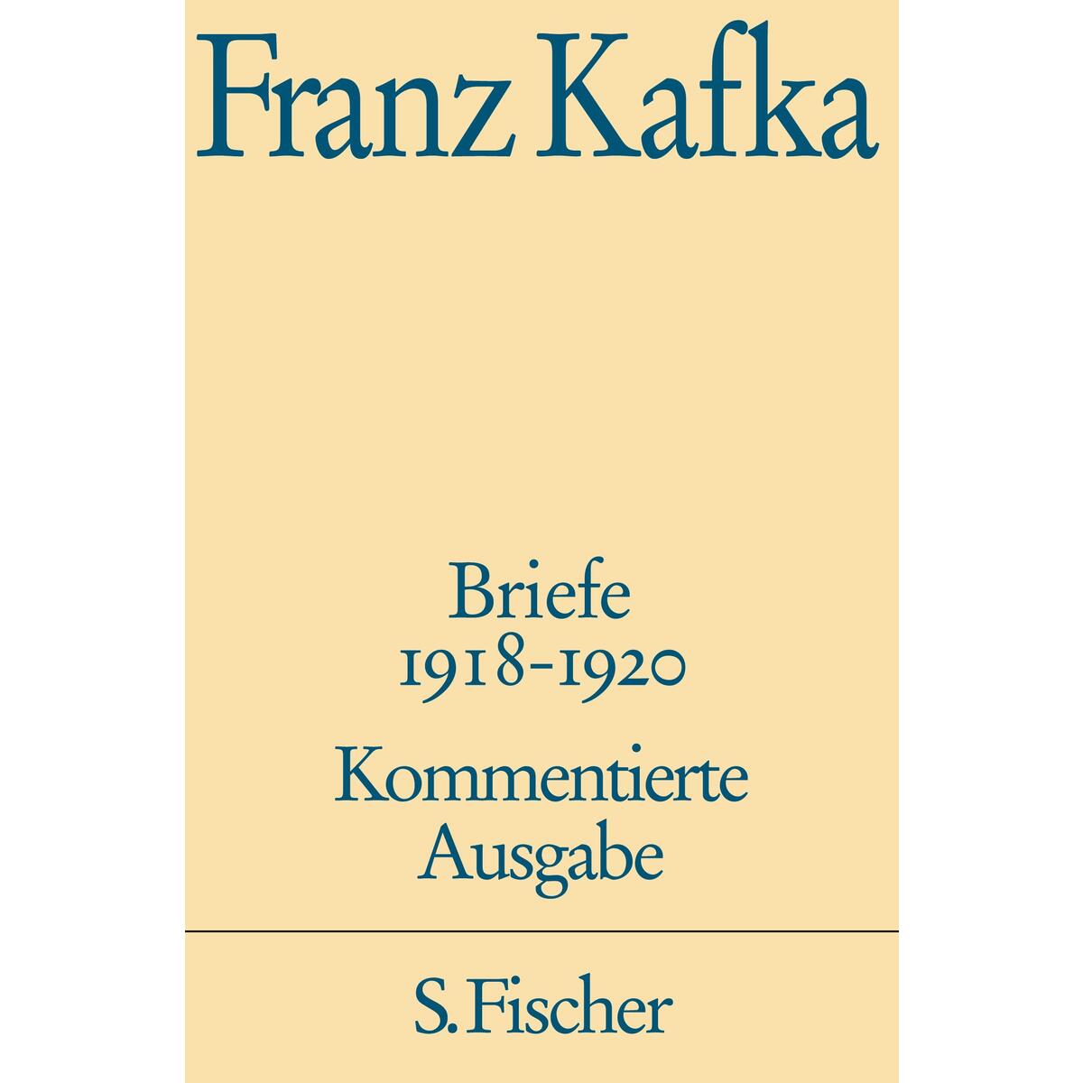 Briefe 1918-1920 von S. Fischer Verlag