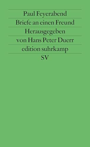Briefe an einen Freund (edition suhrkamp)