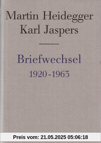 Briefwechsel 1920-1963