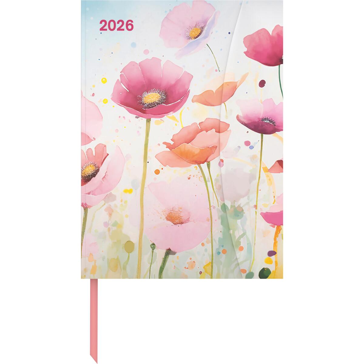 Bright Flowers 2026 - Diary - Buchkalender - Taschenkalender - 16x22 Bright Flowers 2026 - Diary - Buchkalender - Taschenkalender - 16x22 von Neumann Verlage GmbH & Co