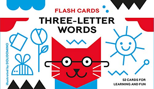 Bright Sparks Flash Cards - Three-Letter Words