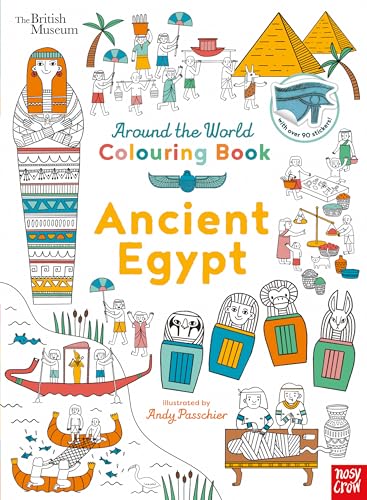 British Museum: Around the World Colouring: Ancient Egypt von Nosy Crow Ltd