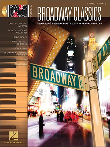 Broadway Classics: Piano Duet Play-along