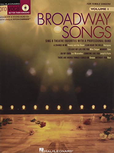 Broadway Songs - For Female Singers: Noten, CD für Gesang