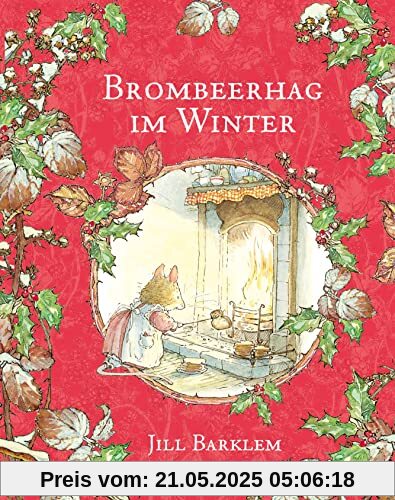 Brombeerhag im Winter