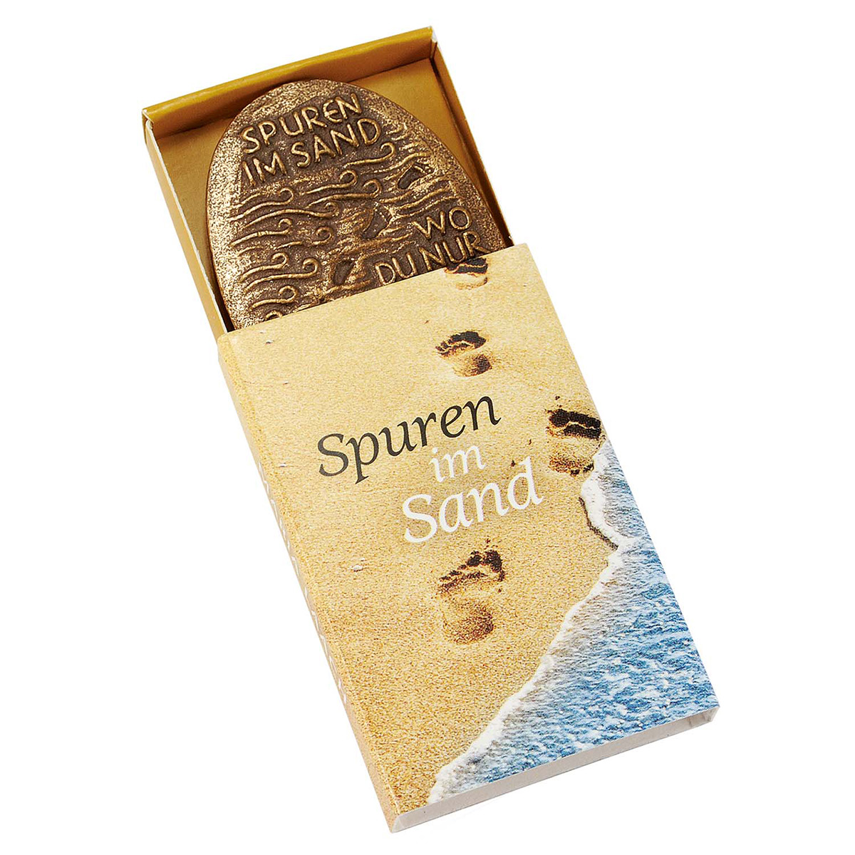 Bronze-Handschmeichler »Spuren im Sand« Bronze-Handschmeichler »Spuren im Sand« von Klosterverlag Maria Laach – ars liturgica