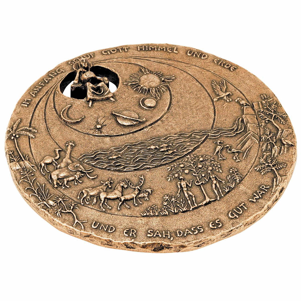 Bronze-Plakette »Schöpfung« Bronze-Plakette »Schöpfung« von Klosterverlag Maria Laach – ars liturgica