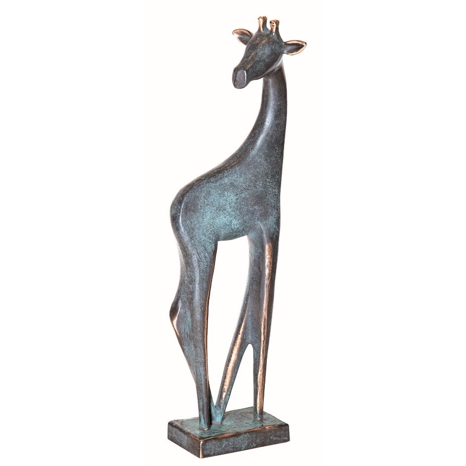 Bronzefigur Giraffe (1 Stück) von Butzon und Bercker