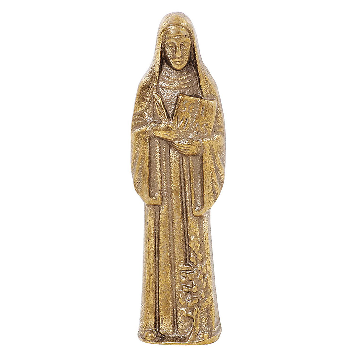 Bronzefigur »Heilige Hildegard von Bingen« Bronzefigur »Heilige Hildegard von Bingen« von Klosterverlag Maria Laach – ars liturgica