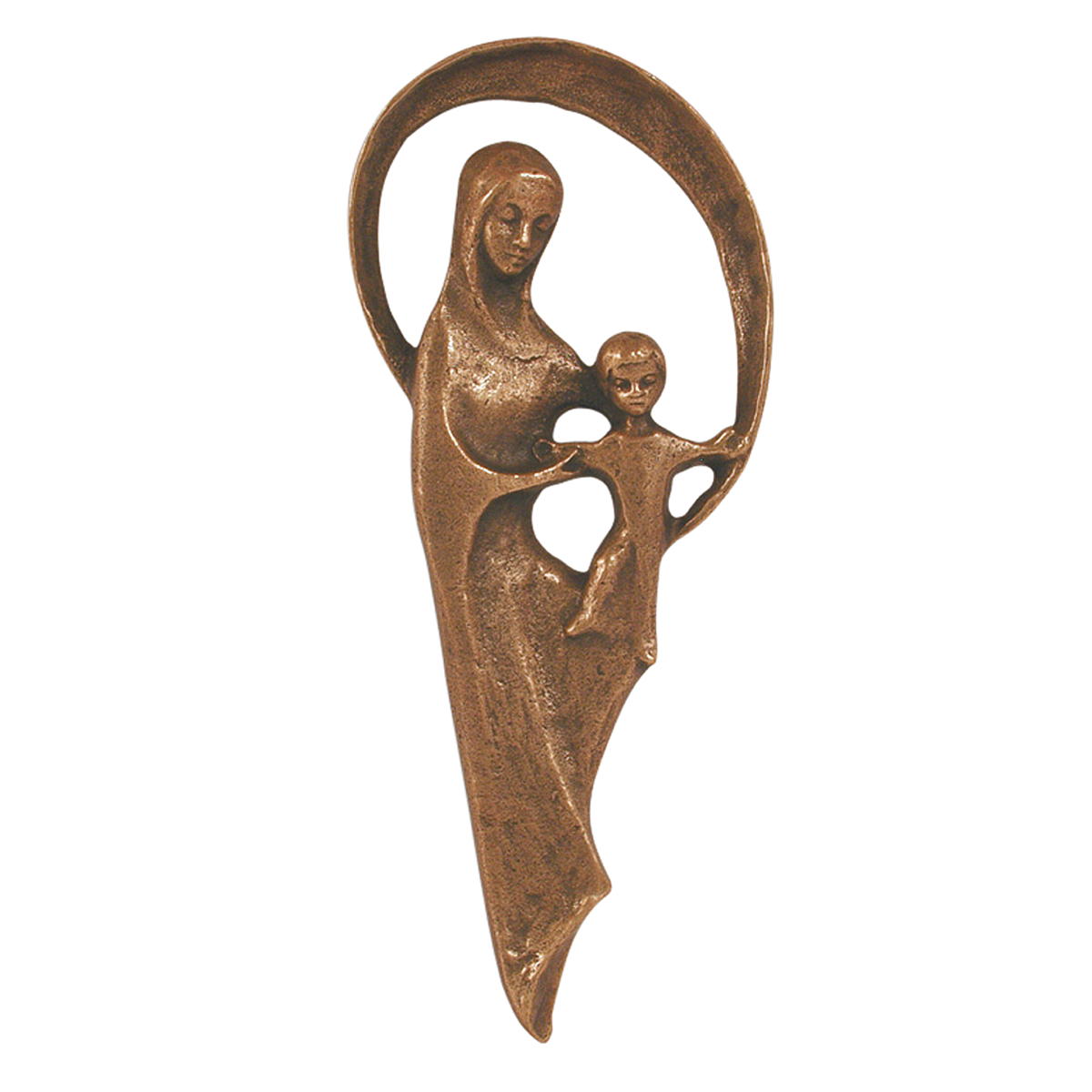 Bronzerelief Madonna (1 Stück) von Butzon und Bercker