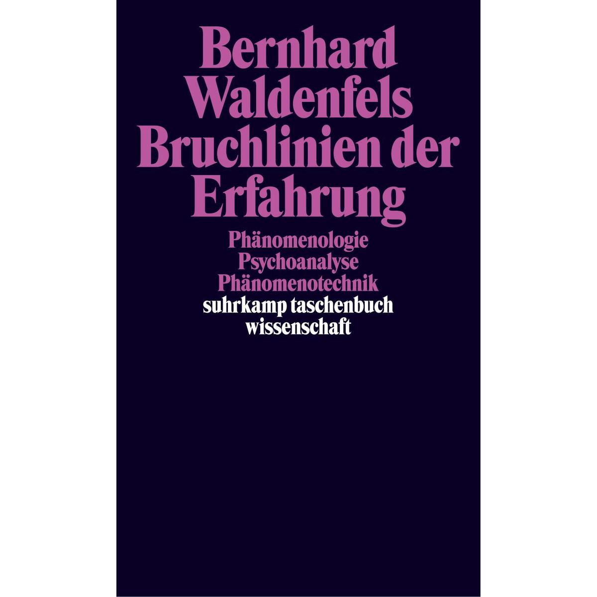 Bruchlinien der Erfahrung Bruchlinien der Erfahrung von Suhrkamp Verlag