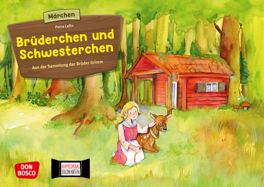 Brüderchen und Schwesterchen. Kamishibai Bildkartenset. von Don Bosco Medien