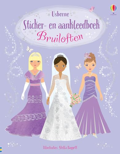 Bruiloften: Grote mode stickerboeken von Usborne Publishers