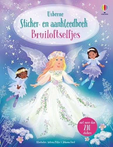 Bruiloftselfjes (Sticker- en aankleedboek, 1) von Usborne Publishers