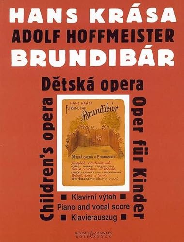 Brundibár: Oper für Kinder. Klavierauszug.