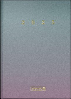Brunnen 1079512015 Buchkalender Modell 795 (2025) "Colour Gradient"  1 Seite = 1 Tag  A5  352 Seiten  Grafik-Einband  bunt von Baier & Schneider